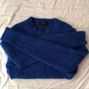 COBALT WOOL SWEATER